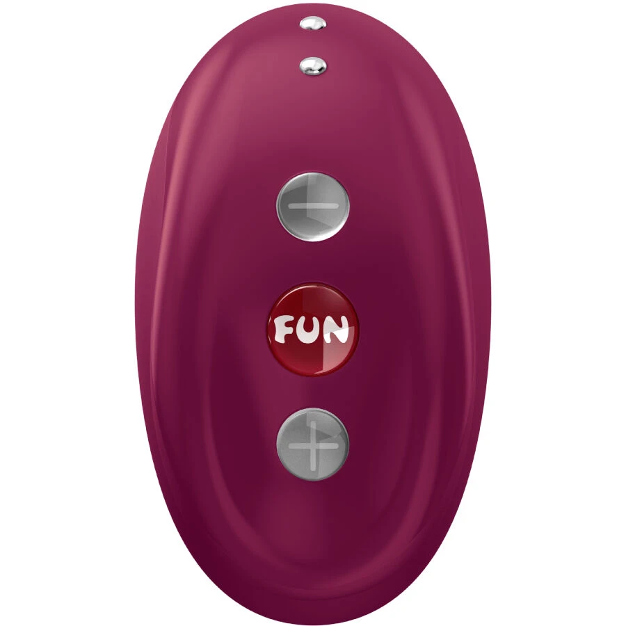 FUN FACTORY - VIBRATORE MEA AIR PULSE ROSSO VINO
